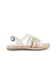 Kickers kids Sandale de piele cu bareta Fete