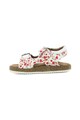 Kickers kids Sandale de piele cu imprimeu floral Fete