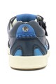 Kickers kids Pantofi sport de piele, cu fermoar lateral Fete