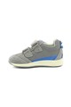 Kickers kids Pantofi sport cu insertii de piele intoarsa Fete