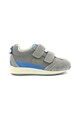 Kickers kids Pantofi sport cu insertii de piele intoarsa Fete