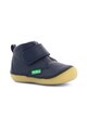 Kickers kids Ghete de piele cu velcro Baieti