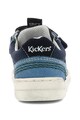 Kickers kids Nubuk bőr sneaker nyersbőr betétekkel Fiú