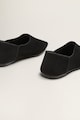 Mango Pantofi slip-on de piele nabuc cu varf ascutit Elma Femei