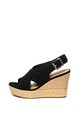 UGG Sandale tip espadrile wedge de piele intoarsa Harlow Femei