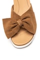 UGG Papuci flatform de piele intoarsa Joan Femei