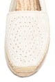 UGG Espadrile flatform de piele intoarsa Heidi Femei