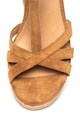 UGG Sandale wedge de piele intoarsa Melissa Femei