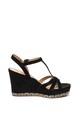 UGG Sandale wedge de piele intoarsa Melissa Femei