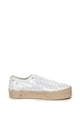 Cristin Tenisi flatform tip espadrile cu paiete Briosa Femei