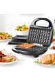 Unold Sandwich maker  Onix 3 in 1, 1000W, 3 tipuri de placi, Negru Femei