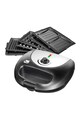 Unold Sandwich maker  Onix 3 in 1, 1000W, 3 tipuri de placi, Negru Femei