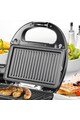 Unold Sandwich maker  Onix 3 in 1, 1000W, 3 tipuri de placi, Negru Femei