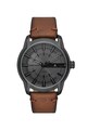 Diesel Ceas analog cu o curea de piele Armbar Barbati