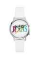 Guess Originals Unisex bőrszíjas karóra férfi