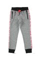 iDO Kids Pantaloni jogger cu detalii cu imprimeu text in partile laterale Baieti