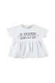 iDO Kids Tricou cu imprimeu text Fete