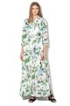 Banana Republic Rochie tip camasa evazata cu model floral Femei