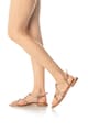Les Tropeziennes Sandale de piele metalizate Heron Femei