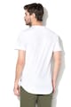 Only & Sons Tricou de bumbac cu decolteu la baza gatului Barbati