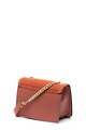 Pieces Geanta crossbody mica de piele si piele intoarsa Beate Femei