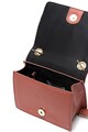 Pieces Geanta crossbody mica de piele si piele intoarsa Beate Femei