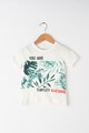 NAME IT Tricou din bumbac organic cu model text si grafic Famil Fete