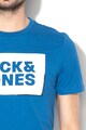 Jack & Jones Tukano slim fit póló gumis logómintával férfi