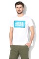 Jack & Jones Tukano slim fit póló gumis logómintával férfi