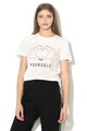 Vero Moda Tricou din bumbac organic cu imprimeu Magic Femei