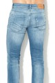 Selected Homme Blugi slim fit cu rupturi decorative Leon Barbati