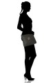 U.S. Polo Assn. Geanta de piele ecologica cu bareta pentru umar Femei