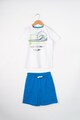 United Colors of Benetton Set de pantaloni si tricou cu imprimeu Fete