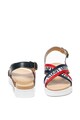 Levi's Sandale wedge din piele si material textil Femei