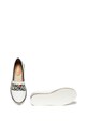 Love Moschino Espadrile de piele ecologica, cu imprimeu logo Femei