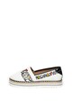 Love Moschino Espadrile de piele ecologica, cu imprimeu logo Femei