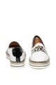 Love Moschino Espadrile de piele ecologica, cu imprimeu logo Femei