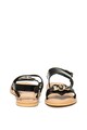 Love Moschino Sandale de piele cu aplicatie in forma de inima Femei