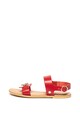 Love Moschino Sandale de piele cu aplicatie in forma de inima Femei