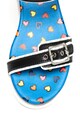 Love Moschino Sandale wedge de piele cu talpa aderenta Femei