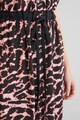 NEXT Rochie midi evazata, cu animal print Femei