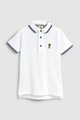 NEXT Tricou polo din pique, cu logo brodat Baieti