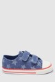 NEXT Pantofi sport de denim cu velcro Baieti