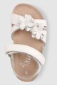 NEXT Sandale de piele cu aplicatie florala Fete