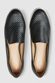 NEXT Pantofi slip-on de piele ecologica, cu talpa cu aspect de pluta Femei