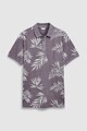 NEXT Tricou polo regular fit cu model tropical Barbati