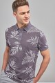 NEXT Tricou polo regular fit cu model tropical Barbati