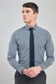 NEXT Slim fit ing és nyakkendő szett férfi