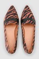 NEXT Pantofi loafer cu varf ascutit si animal print Femei