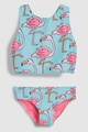 NEXT Costum de baie cu imprimeu flamingo Fete